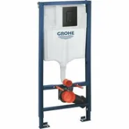 Система инсталляции GROHE Rapid SL 3 в 1 для подвесного унитаза, фантомный черный (39939000)