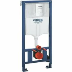 Система инсталляции для подвесного унитаза GROHE Rapid SL 4 в 1, хром (39859000) Система инсталляции для подвесного унитаза GROHE Rapid SL 4 в 1, хром (39859000)