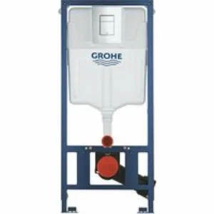 Система инсталляции для подвесного унитаза GROHE Rapid SL 4 в 1, хром (39859000) Система инсталляции для подвесного унитаза GROHE Rapid SL 4 в 1, хром (39859000)