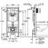 Система инсталляции для подвесного унитаза GROHE Rapid SL 4 в 1, хром (39859000) Система инсталляции для подвесного унитаза GROHE Rapid SL 4 в 1, хром (39859000)