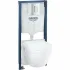 Комплект инсталляции GROHE Rapid SL 5 в 1 с подвесным унитазом и сиденьем (36503000) Комплект инсталляции GROHE Rapid SL 5 в 1 с подвесным унитазом и сиденьем (36503000)