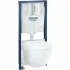 Комплект инсталляции GROHE Rapid SL с подвесным унитазом Euro Ceramic и сиденьем (36501000) Комплект инсталляции GROHE Rapid SL с подвесным унитазом Euro Ceramic и сиденьем (36501000)