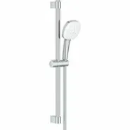 Душевой гарнитур GROHE Tempesta Cube 110, 3 режима струи, душевая штанга 600 мм, 7,4 л/мин, хром (27579003)