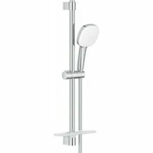 Душевой гарнитур GROHE Tempesta Cube 110 с мыльницей, 2 режима струи, душевая штанга 600 мм, 13,5 л/мин, хром (27928003) Душевой гарнитур GROHE Tempesta Cube 110 с мыльницей, 2 режима струи, душевая штанга 600 мм, 13,5 л/мин, хром (27928003)