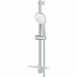 Душевой гарнитур GROHE Tempesta Cube 110 с мыльницей, 2 режима струи, душевая штанга 600 мм, 13,5 л/мин, хром (27928003) Душевой гарнитур GROHE Tempesta Cube 110 с мыльницей, 2 режима струи, душевая штанга 600 мм, 13,5 л/мин, хром (27928003)