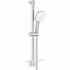 Душевой гарнитур GROHE Tempesta Cube 110 с мыльницей, 3 режима струи, душевая штанга 600 мм, 13,5 л/мин, хром (27929003) Душевой гарнитур GROHE Tempesta Cube 110 с мыльницей, 3 режима струи, душевая штанга 600 мм, 13,5 л/мин, хром (27929003)