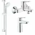 Готовый комплект для ванной комнаты GROHE BauEdge, хром (NB0065) Готовый комплект для ванной комнаты GROHE BauEdge, хром (NB0065)