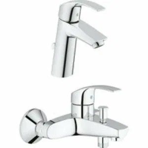 Готовый комплект для ванной комнаты GROHE Eurosmart, хром (NB0066) Готовый комплект для ванной комнаты GROHE Eurosmart, хром (NB0066)
