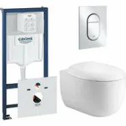 Комплект инсталляции GROHE NW0145/S с унитазом Aquatek АЛЬТАИР и сиденьем с микролифтом (NW0164)