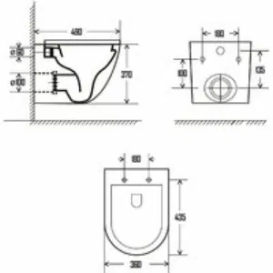 Комплект инсталляции GROHE 38775001 с унитазом AQUAme AQM2002 и сиденьем с микролифтом (NW0167) Комплект инсталляции GROHE 38775001 с унитазом AQUAme AQM2002 и сиденьем с микролифтом (NW0167)