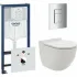 Комплект инсталляции GROHE 38775001 с унитазом AQUAme AQM2006 и сиденьем с микролифтом (NW0170) Комплект инсталляции GROHE 38775001 с унитазом AQUAme AQM2006 и сиденьем с микролифтом (NW0170)