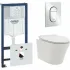 Комплект инсталляции GROHE NW0145/S с унитазом AQUAme AQM2001 и сиденьем с микролифтом (NW0181) Комплект инсталляции GROHE NW0145/S с унитазом AQUAme AQM2001 и сиденьем с микролифтом (NW0181)