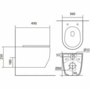 Комплект инсталляции GROHE 38775001 с унитазом Aquatek ЕВРОПА New и сиденьем с микролифтом (NW0187) Комплект инсталляции GROHE 38775001 с унитазом Aquatek ЕВРОПА New и сиденьем с микролифтом (NW0187)