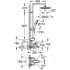 Душевая система GROHE Tempesta System 250 со смесителем для ванны, хром (26674001) Душевая система GROHE Tempesta System 250 со смесителем для ванны, хром (26674001)