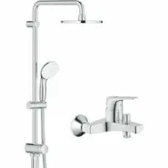 Душевая система GROHE Tempesta System со смесителем для ванны, хром (NB0073)