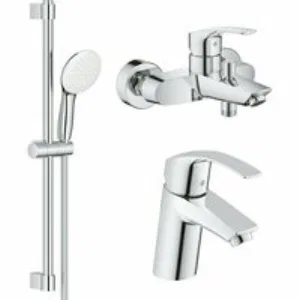 Готовый комплект для ванной комнаты GROHE Tempesta, хром (NB0076) Готовый комплект для ванной комнаты GROHE Tempesta, хром (NB0076)