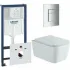 Комплект инсталляции GROHE 38775001 с унитазом Aquatek ЛИБРА New и сиденьем с микролифтом (NW0147) Комплект инсталляции GROHE 38775001 с унитазом Aquatek ЛИБРА New и сиденьем с микролифтом (NW0147)