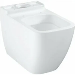 Унитаз-компакт с бачком и сиденьем микролифт GROHE Clova, альпин-белый (39909000) Унитаз-компакт с бачком и сиденьем микролифт GROHE Clova, альпин-белый (39909000)