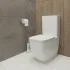 Унитаз-компакт с бачком и сиденьем микролифт GROHE Clova, альпин-белый (39909000) Унитаз-компакт с бачком и сиденьем микролифт GROHE Clova, альпин-белый (39909000)