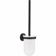 Туалетный ёршик GROHE Essentials с держателем, матовый черный (1024682430)