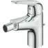 Смеситель для биде GROHE Euroeco с донным клапаном, хром (23263001) Смеситель для биде GROHE Euroeco с донным клапаном, хром (23263001)
