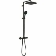 Душевая система GROHE Tempesta System 250 Cube с термостатом для душа, черный (266892431)