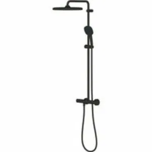 Душевая система GROHE Tempesta System 250 Cube с термостатом для душа, черный (266892431) Душевая система GROHE Tempesta System 250 Cube с термостатом для душа, черный (266892431)