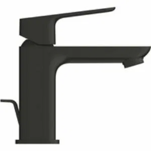 Смеситель для раковины GROHE Cubeo с донным клапаном, S-size, черный матовый (1017302430) Смеситель для раковины GROHE Cubeo с донным клапаном, S-size, черный матовый (1017302430)