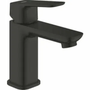 Смеситель для раковины GROHE Cubeo с донным клапаном, S-size, черный матовый (1017322430) Смеситель для раковины GROHE Cubeo с донным клапаном, S-size, черный матовый (1017322430)