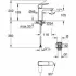 Смеситель для раковины GROHE Cubeo с донным клапаном, M-size, черный матовый (1017572430) Смеситель для раковины GROHE Cubeo с донным клапаном, M-size, черный матовый (1017572430)