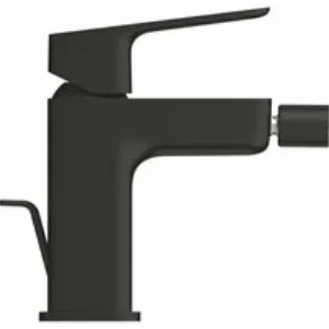 Смеситель для биде GROHE Cubeo с донным клапаном, S-size, черный матовый (1018102430) Смеситель для биде GROHE Cubeo с донным клапаном, S-size, черный матовый (1018102430)