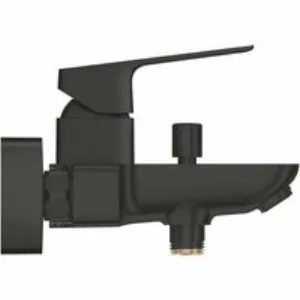 Смеситель для ванны GROHE Cubeo, черный матовый (1018132430) Смеситель для ванны GROHE Cubeo, черный матовый (1018132430)