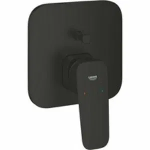Внешняя часть смесителя для ванны GROHE Cubeo, матовый черный (1017782430) Внешняя часть смесителя для ванны GROHE Cubeo, матовый черный (1017782430)