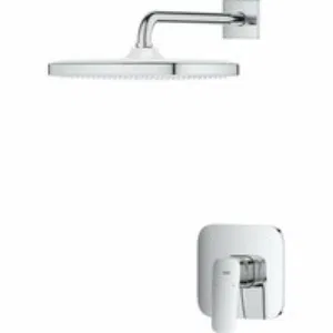 Душевая система GROHE Cubeo со смесителем для душа, хром (1053340000) Душевая система GROHE Cubeo со смесителем для душа, хром (1053340000)
