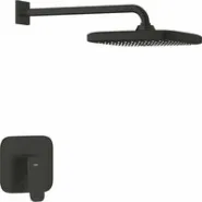 Душевая система GROHE Cubeo со смесителем для душа, черный матовый (1053342430)