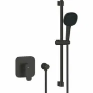 Душевая система GROHE Cubeo со смесителем для душа, черный матовый (1053352430)