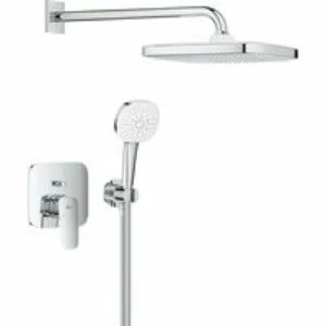 Душевая система GROHE Cubeo со смесителем для душа, хром (1053360000) Душевая система GROHE Cubeo со смесителем для душа, хром (1053360000)