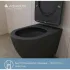 Унитаз подвесной Aqueduto OVO Plus 520*365 безободковый, сиденье с микролифтом, черный матовый (OVOT0240) Унитаз подвесной Aqueduto OVO Plus 520*365 безободковый, сиденье с микролифтом, черный матовый (OVOT0240)