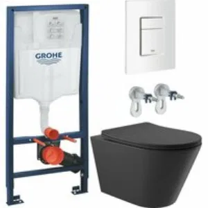 Комплект инсталляции GROHE Rapid SL 38772SH0 с унитазом Aqueduto CONE CON0140 и сиденьем с микролифтом (NW0217) Комплект инсталляции GROHE Rapid SL 38772SH0 с унитазом Aqueduto CONE CON0140 и сиденьем с микролифтом (NW0217)