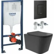 Комплект инсталляции GROHE Solido 38811KF0 с унитазом Aqueduto MACIO Plus MACТ0240 и сиденьем с микролифтом (NW0234)