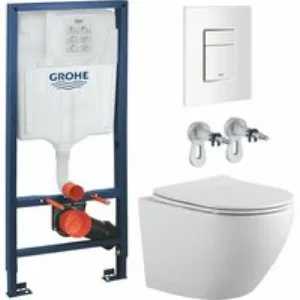 Комплект инсталляции GROHE Rapid SL 38772SH0 с унитазом Aquatek ЕВРОПА AQ1901-00 и сиденьем с микролифтом (NW0252) Комплект инсталляции GROHE Rapid SL 38772SH0 с унитазом Aquatek ЕВРОПА AQ1901-00 и сиденьем с микролифтом (NW0252)