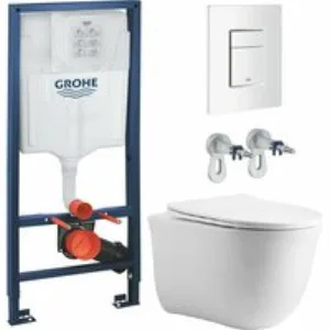 Комплект инсталляции GROHE Rapid SL 38772SH0 с унитазом Aquatek КЛАССИК AQ1112T-00 и сиденьем с микролифтом (NW0256) Комплект инсталляции GROHE Rapid SL 38772SH0 с унитазом Aquatek КЛАССИК AQ1112T-00 и сиденьем с микролифтом (NW0256)