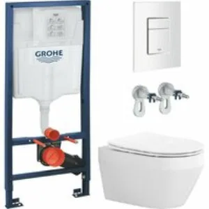 Комплект инсталляции GROHE Rapid SL 38772SH0 с унитазом Aquatek ЛЕЯ AQ1199T-00 и сиденьем с микролифтом (NW0257) Комплект инсталляции GROHE Rapid SL 38772SH0 с унитазом Aquatek ЛЕЯ AQ1199T-00 и сиденьем с микролифтом (NW0257)