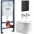 Комплект инсталляции GROHE Solido 38811KF0 с унитазом Aquatek КЛАССИК AQ1112T-00 и сиденьем с микролифтом (NW0262) Комплект инсталляции GROHE Solido 38811KF0 с унитазом Aquatek КЛАССИК AQ1112T-00 и сиденьем с микролифтом (NW0262)