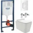 Комплект инсталляции GROHE Rapid SL 38772SH0 с унитазом AQUAme AQM2003 и сиденьем с микролифтом (NW0287) Комплект инсталляции GROHE Rapid SL 38772SH0 с унитазом AQUAme AQM2003 и сиденьем с микролифтом (NW0287)