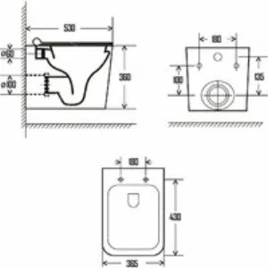 Комплект инсталляции GROHE Rapid SL 38772SH0 с унитазом AQUAme AQM2003 и сиденьем с микролифтом (NW0287) Комплект инсталляции GROHE Rapid SL 38772SH0 с унитазом AQUAme AQM2003 и сиденьем с микролифтом (NW0287)