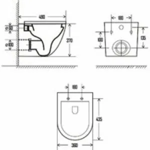 Комплект инсталляции GROHE Solido 38811KF0 с унитазом AQUAme AQM2002MW и сиденьем с микролифтом (NW0298) Комплект инсталляции GROHE Solido 38811KF0 с унитазом AQUAme AQM2002MW и сиденьем с микролифтом (NW0298)