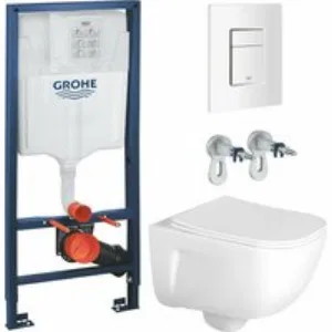 Комплект инсталляции GROHE Rapid SL 38772SH0 с унитазом Aquatek ДИВА AQ2012-00 и сиденьем с микролифтом (NW0319) Комплект инсталляции GROHE Rapid SL 38772SH0 с унитазом Aquatek ДИВА AQ2012-00 и сиденьем с микролифтом (NW0319)
