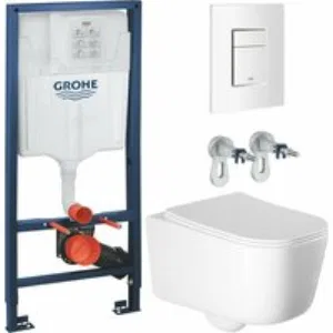 Комплект инсталляции GROHE Rapid SL 38772SH0 с унитазом Aquatek ЛУГАНО AQ2002-00 и сиденьем с микролифтом (NW0323) Комплект инсталляции GROHE Rapid SL 38772SH0 с унитазом Aquatek ЛУГАНО AQ2002-00 и сиденьем с микролифтом (NW0323)
