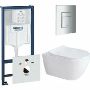 Комплект инсталляции GROHE Rapid SL 38775001 с унитазом Aquatek ПОЛАРИС AQ0700-01 и сиденьем с микролифтом (NW0337) Комплект инсталляции GROHE Rapid SL 38775001 с унитазом Aquatek ПОЛАРИС AQ0700-01 и сиденьем с микролифтом (NW0337)